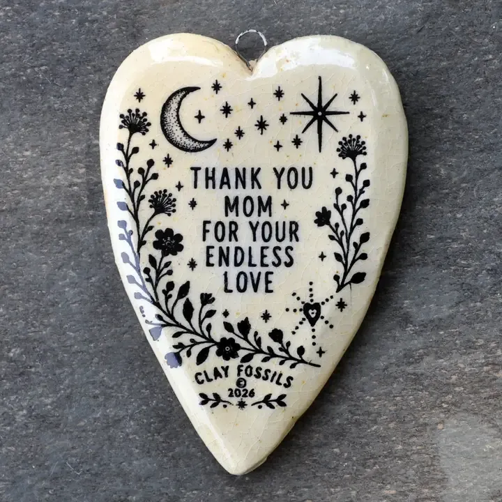 Thank you Mom endless love, handmade USA, gift boxed