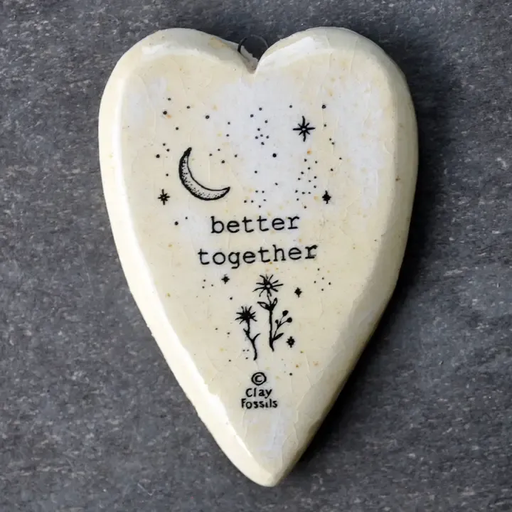 Better Together,  handmade USA, pottery, boxed gift