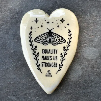 Equality makes us stronger, handmade USA, gift boxed