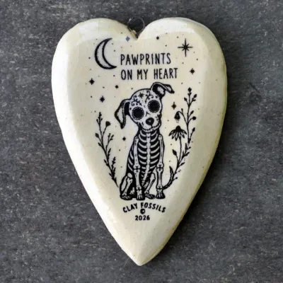 Pawprints, handmade USA, gift boxed