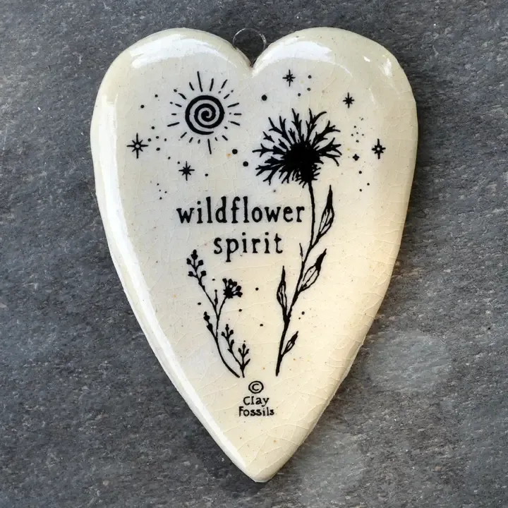 Wildflower,  handmade USA, pottery, boxed gift