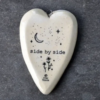 Side by Side,  handmade USA, pottery, boxed gift