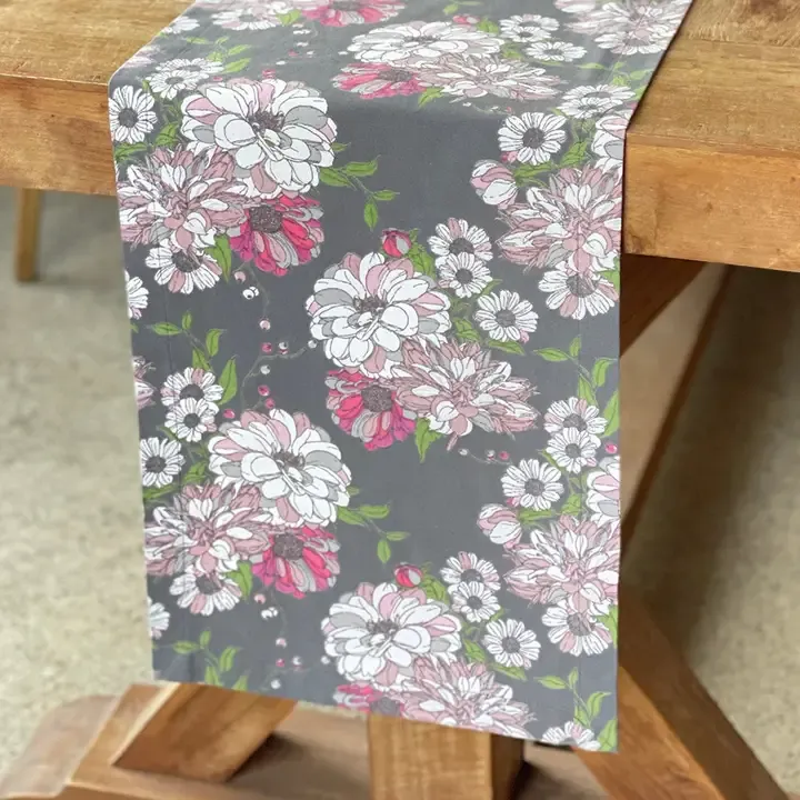 Colette Grey Runner 13"X72"