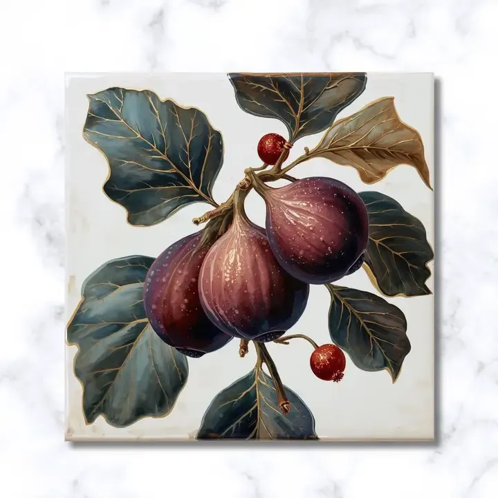 Fig Ceramic Trivet