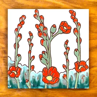 Globe Mallow Tile