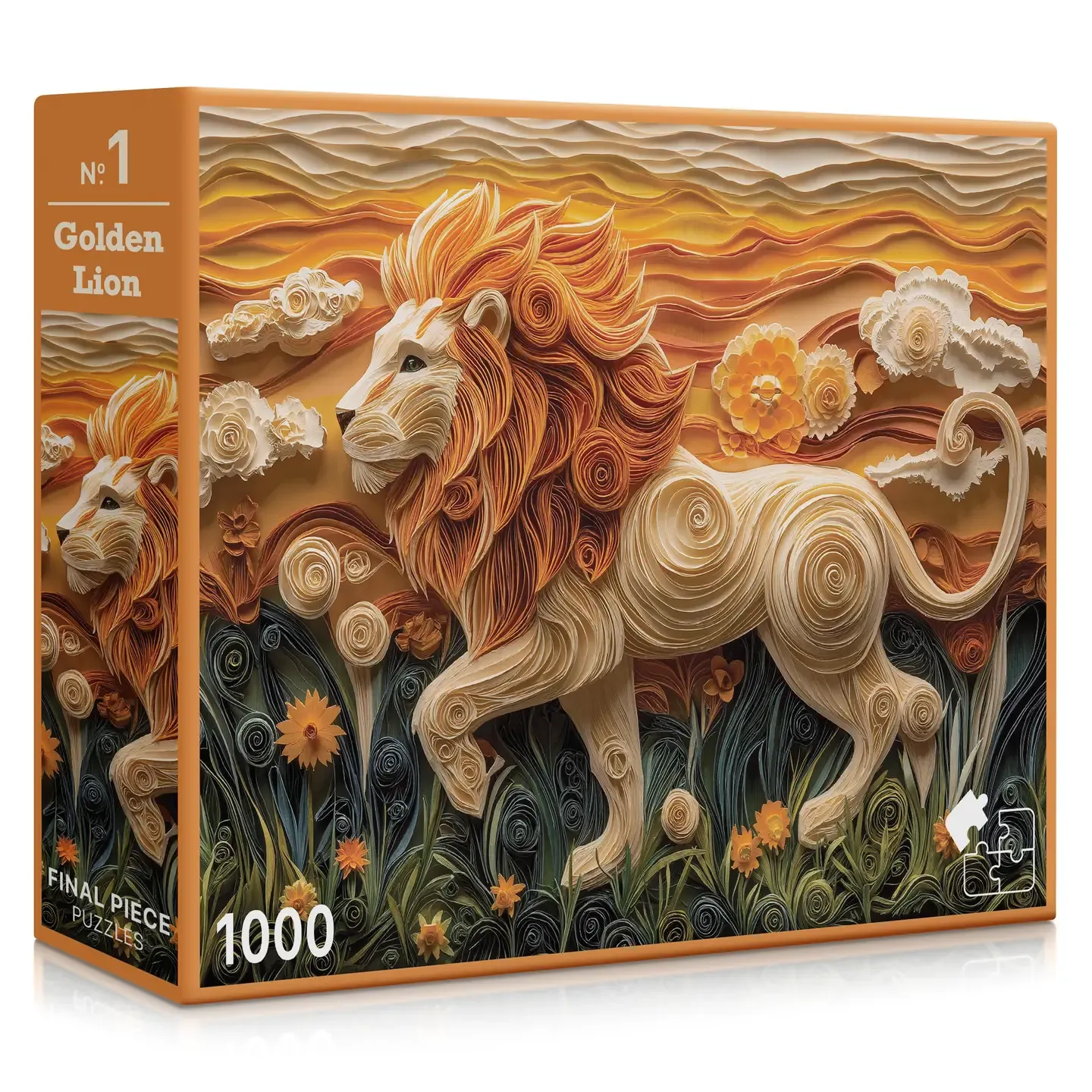 Golden Lion - 1000 Piece