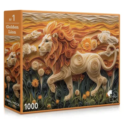 Golden Lion - 1000 Piece