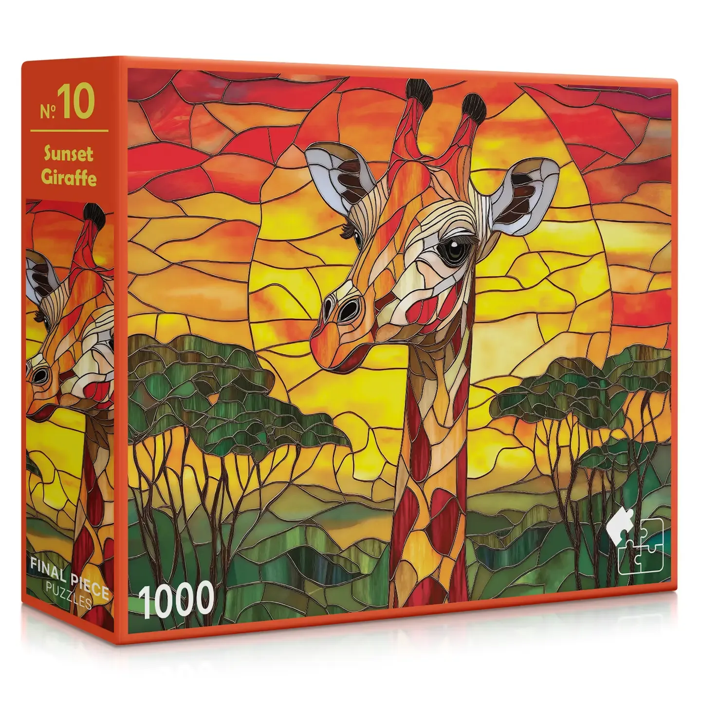 Sunset Giraffe - 1000 Piece
