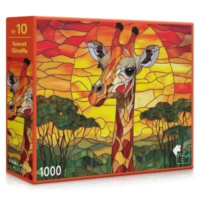Sunset Giraffe - 1000 Piece