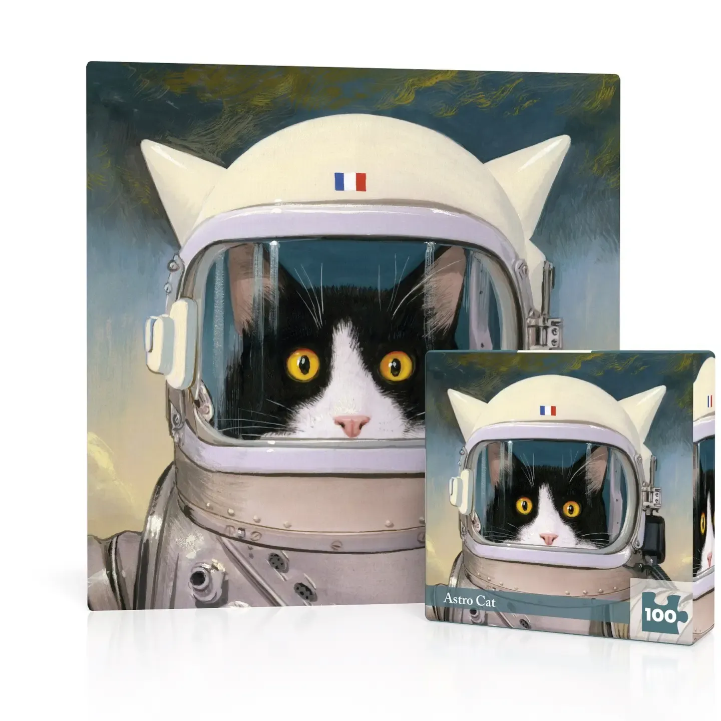 Félicette - Astrocat Mini - 100 Piece Mini Puzzle