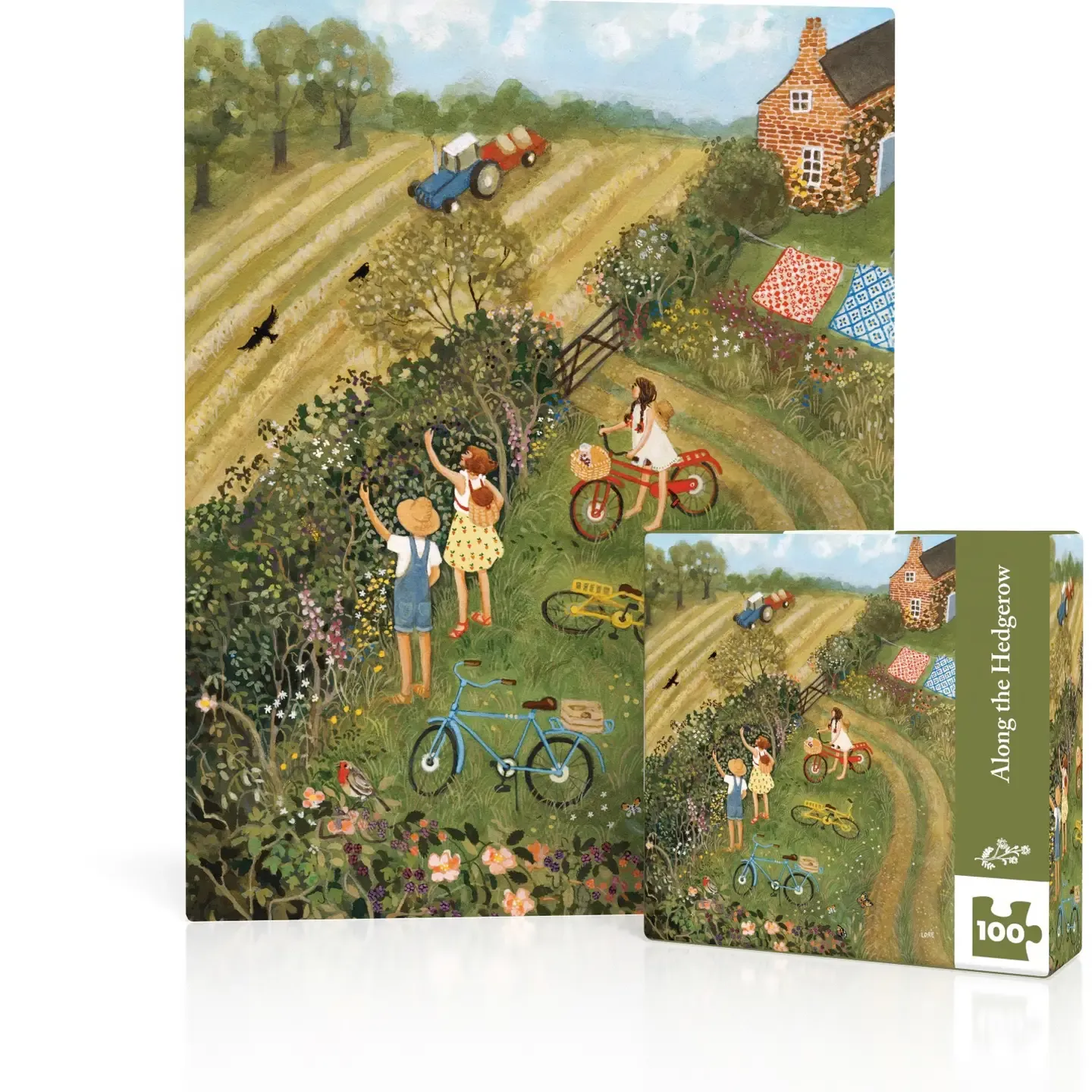 Along the Hedgerow Mini - 100 Piece Mini Puzzle
