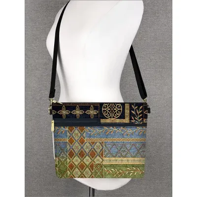 Lg Zipper Purse - Neptune / Blue