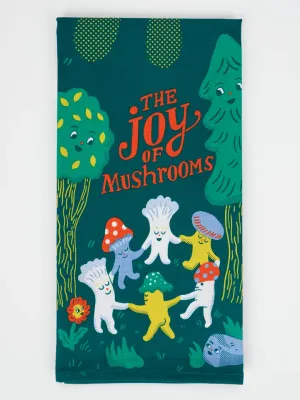 Joy Of Mushrooms Dish Towel