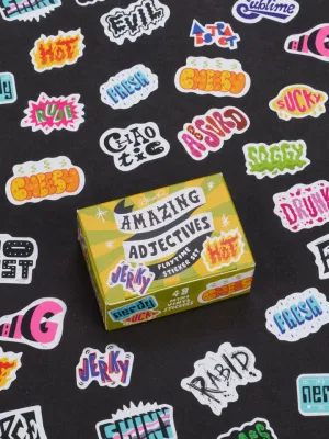 Amazing Adjectives Sticker Set