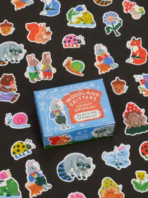 Woodland Critters Sticker Set