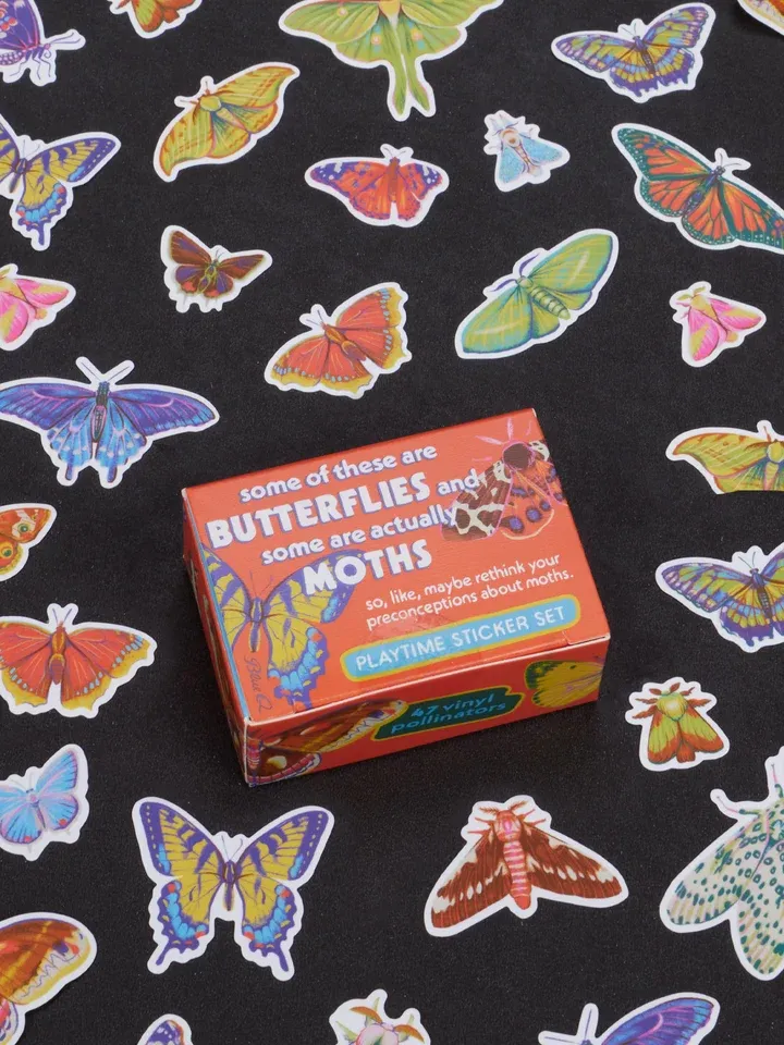 Butterflies &amp; Moths Sticker Set