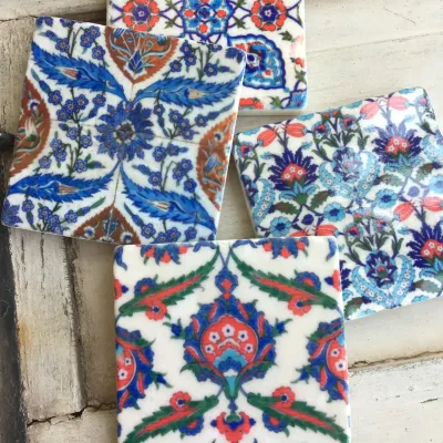 Turkish Tile Stone Coaster