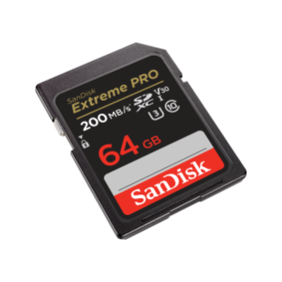 Carte SD SanDisk Extreme PRO 64Go SDXC UHS-I U3 V30 200MB/s 4K Ultra HD Carte SD SanDisk Extreme PRO 64Go SDXC UHS-I U3 V30 200MB/s 4K Ultra HD