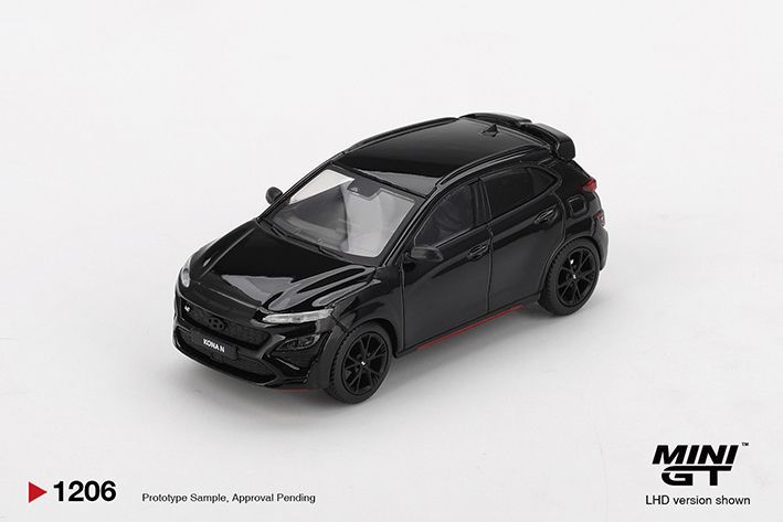 (Preorder) Mini GT Hyundai KONA N Phantom Black