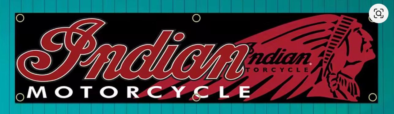 Indian Motorcycles Banner Flag 240x60cm