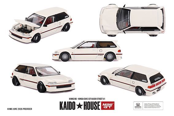 (Preorder) Kaido House KHMG246 Honda Civic (EF) Kaido Street V1