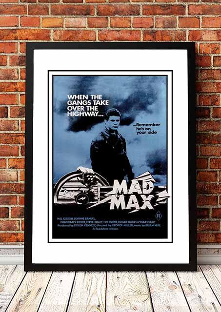 Mad Max' Framed Australian Movie Poster!