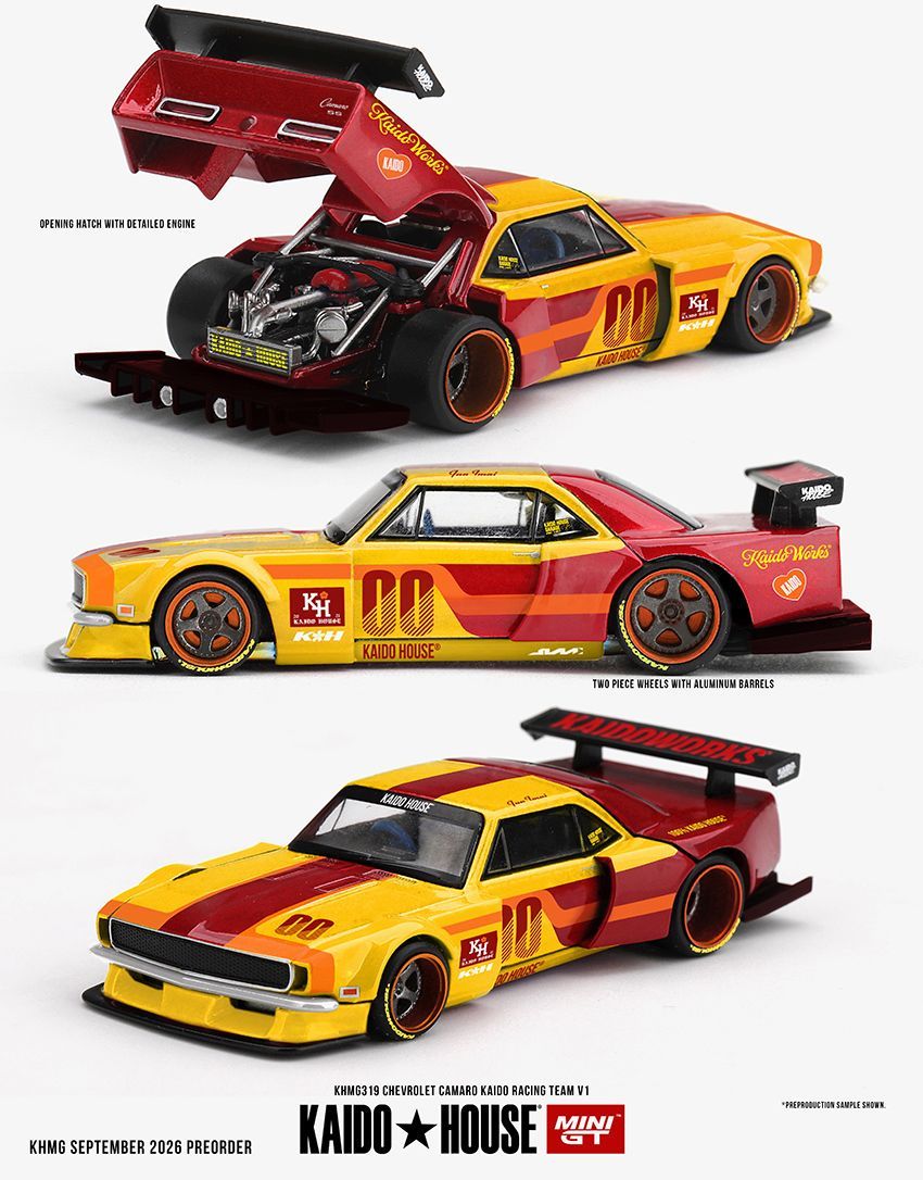 Kaido House KHMG319 Chevrolet Camaro Kaido Racing Team V1