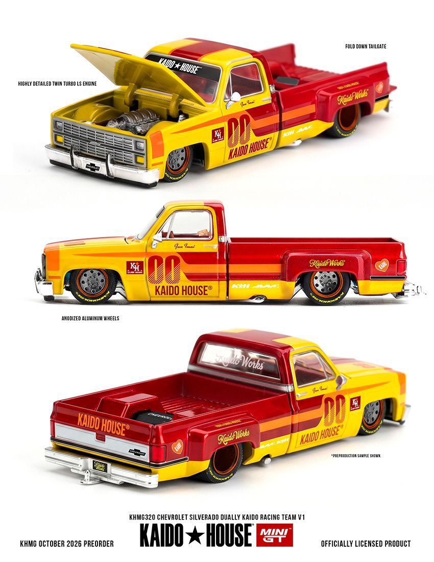 Kaido House KHMG320 Chevrolet Silverado Dually Kaido Racing Team V1 Kaido House KHMG320 Chevrolet Silverado Dually Kaido Racing Team V1