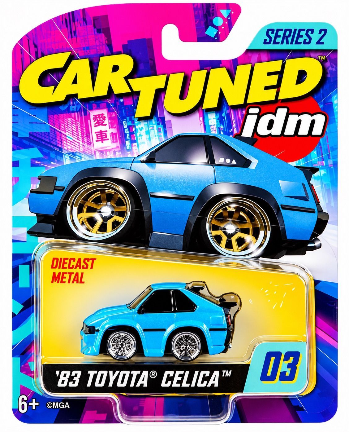 Car Tuned JDM Series 2 – 1983 Toyota Celica Blue #03 Diecast Model Car Car Tuned JDM Series 2 – 1983 Toyota Celica Blue #03 Diecast Model Car