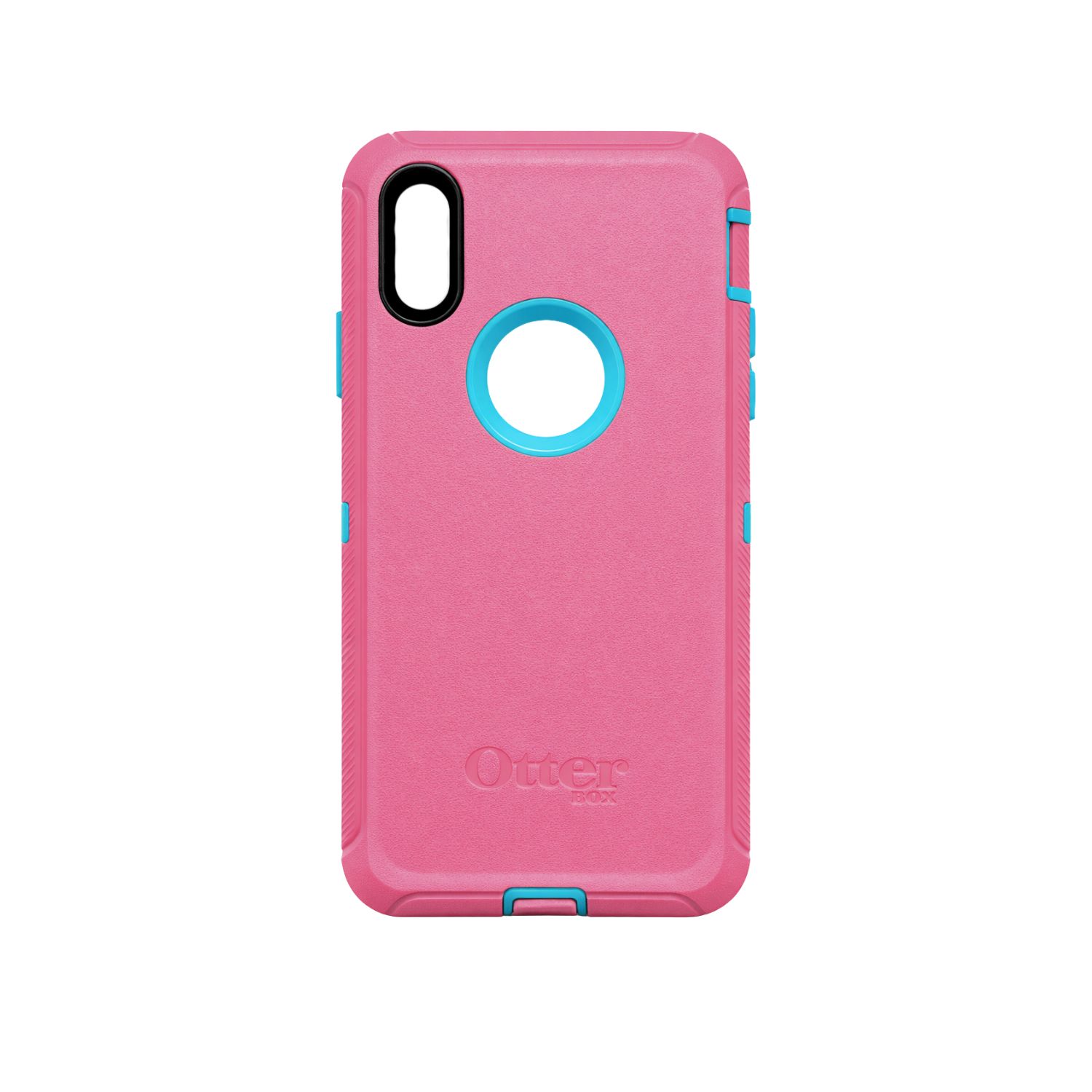OtterBox Defender – iPhone XS Max (Rosa / Turquesa)