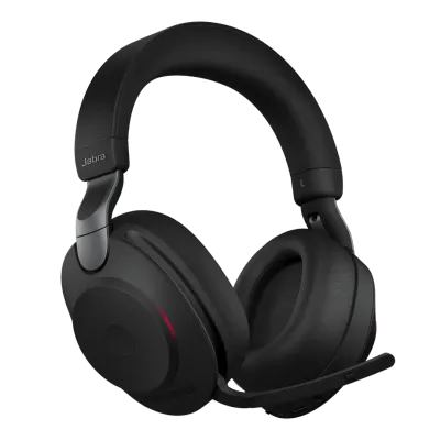 Headset Inalámbrico Evolve2 85 con ANC, Microsoft Teams y Base de Carga Negro – Jabra Headset Inalámbrico Evolve2 85 con ANC, Microsoft Teams y Base de Carga Negro – Jabra