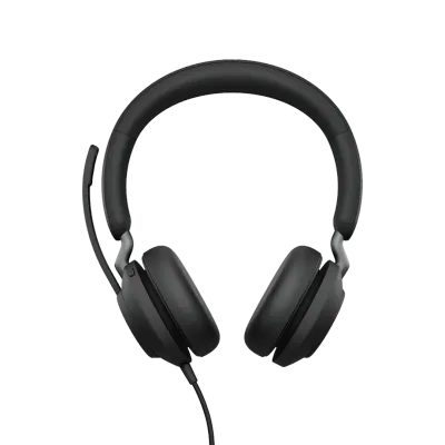 Headset Alámbrico Evolve2 40 SE Microsoft Teams USB-C/A Negro – Jabra