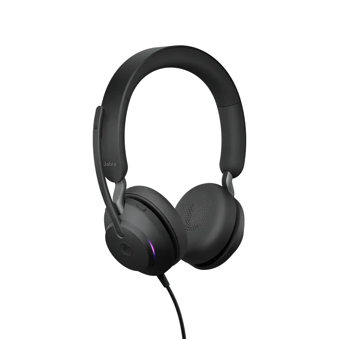 Headset Alámbrico Evolve2 40 SE Microsoft Teams USB-C/A Negro – Jabra