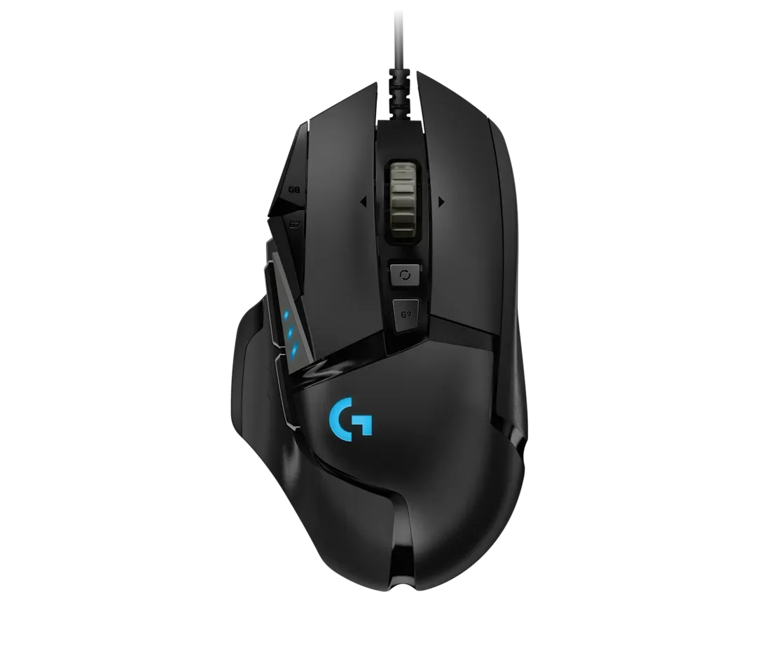 Mouse Gamer Cableado G502 HERO 25K 11 Botones Negro – Logitech G