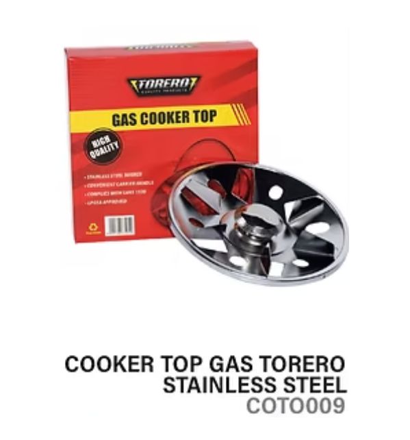 Gas Stove Cooker Top Plate Stainless Steel Torerro