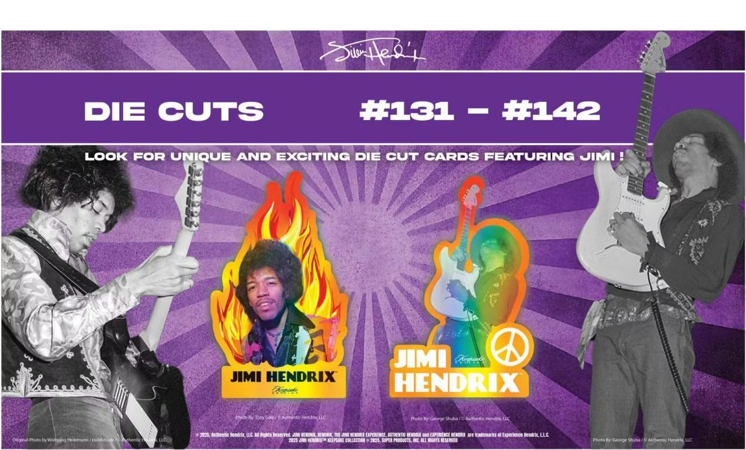 2025 Jimi Hendrix Keepsake Premiere Edition Hobby Box