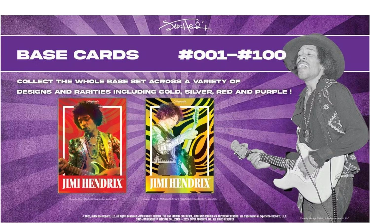 2025 Jimi Hendrix Keepsake Premiere Edition Hobby Box