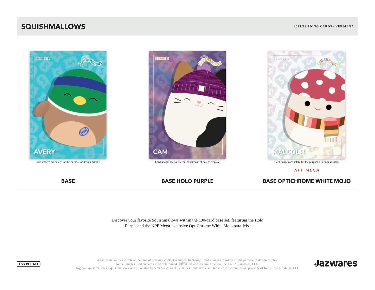 Squishmallows Series 2 Mega Box (Panini 2025)