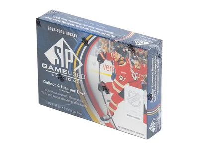 2025/26 Upper Deck SP Game Used Hockey Hobby Box