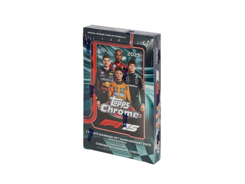 2025 Topps Chrome F1 Formula 1 Hobby Box