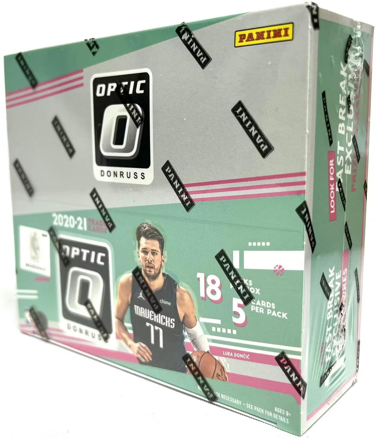 2020/21 Panini Donruss Optic Fast Break Basketball Box