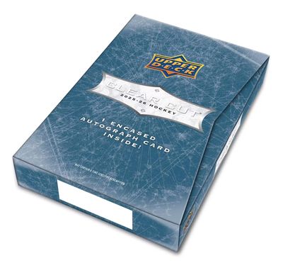 2025/26 Upper Deck Clear Cut Hockey Hobby Box (coming soon)