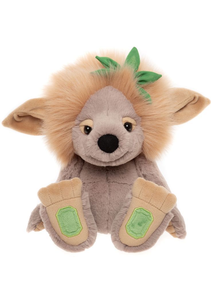 CHARLIE BEARS Troll Mädchen Emerald Lou Charlie Bears Emerald Lou Troll Mädchen 24 cm Plüsch Kollektion 2026 von vorne