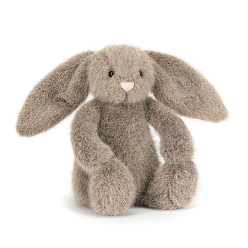 Jellycat Fawn Fluffet Hase 18 cm beige Plüschtier sitzend