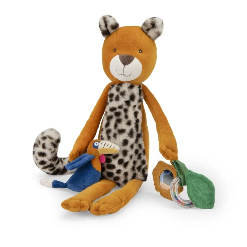 Leopard Taigo Aktivitätentier- Moulin Roty Leopard Taigo Aktivitätentier- Moulin Roty