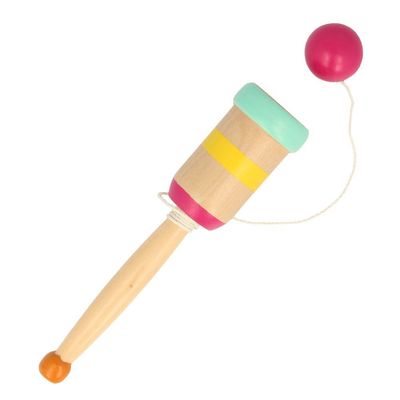 Ξύλινο Παιχνίδι Δεξιότητας Bilboquet Bois Majigg