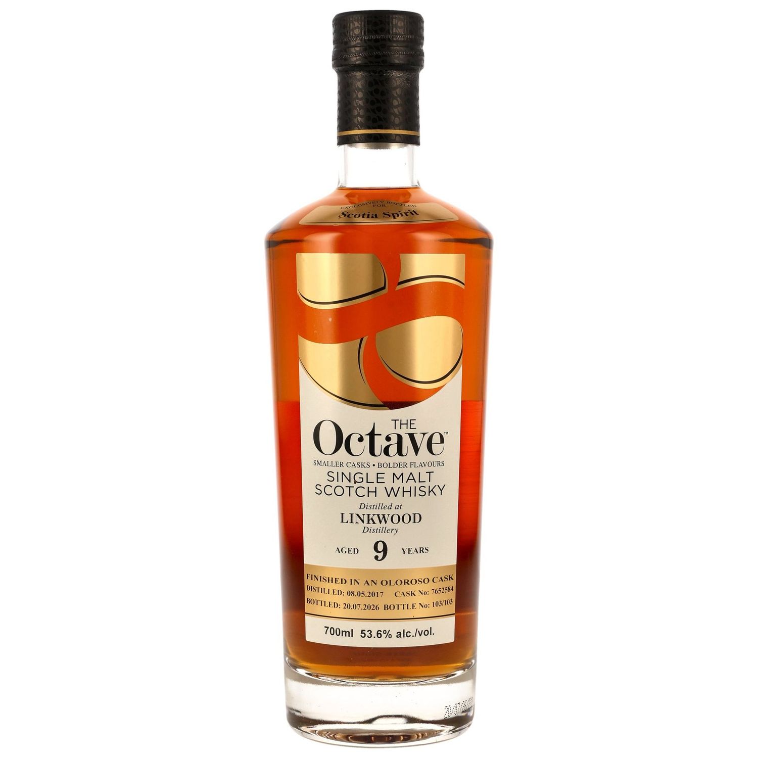 Linkwood  2017/2026, 9  Jahre, Octave Cask, Duncan Taylor, Scotia Spirit Exclusive