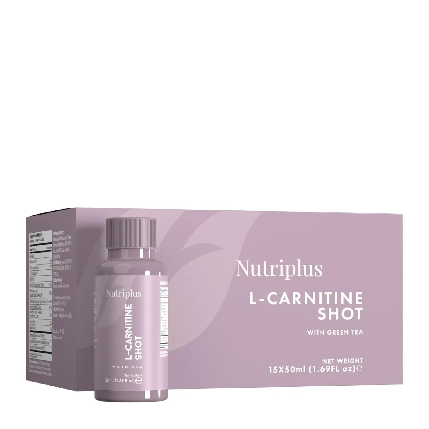 Nutriplus - Nutriplus L-Carnitine Shot 15 x 50 ml