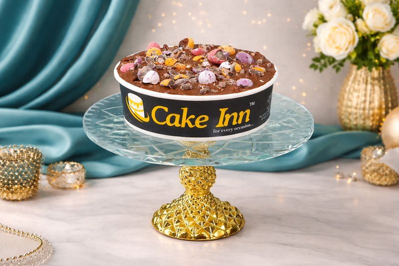 Mini Egg Crunch Cake