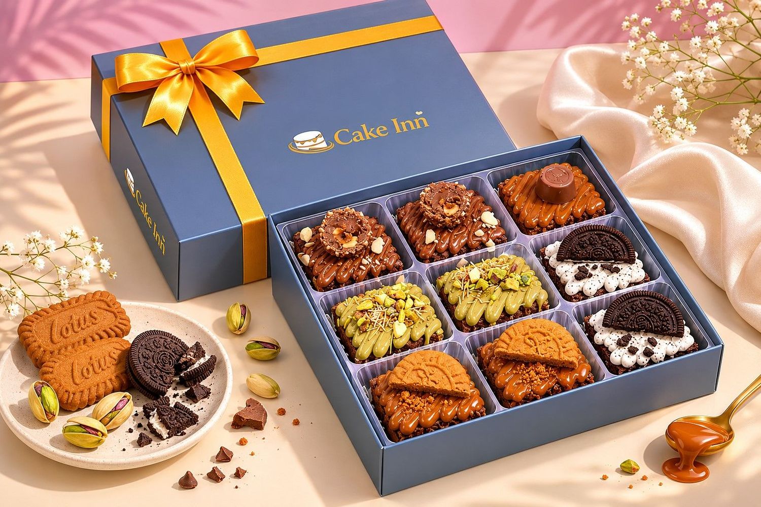 Custom-Flavoured Brownies & Brownie Slabs Custom-Flavoured Brownies & Brownie Slabs